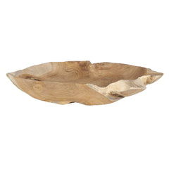Organic Embrace Teak Outdoor Bowl - Ornate Home