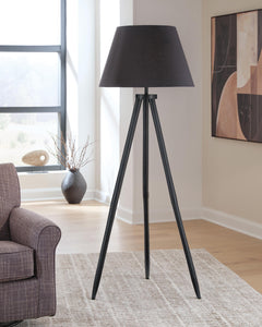 Orhan Black Floor Lamp - Ornate Home