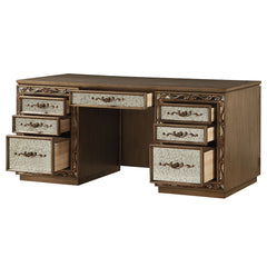 Orianne Antique Gold Desk - Ornate Home