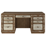 Orianne Antique Gold Desk - Ornate Home