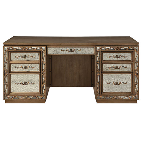 Orianne Antique Gold Desk - Ornate Home