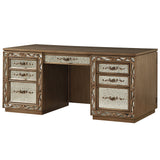 Orianne Antique Gold Desk - Ornate Home