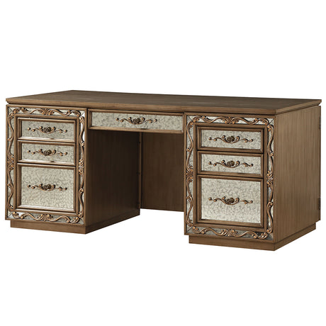 Orianne Antique Gold Desk - Ornate Home