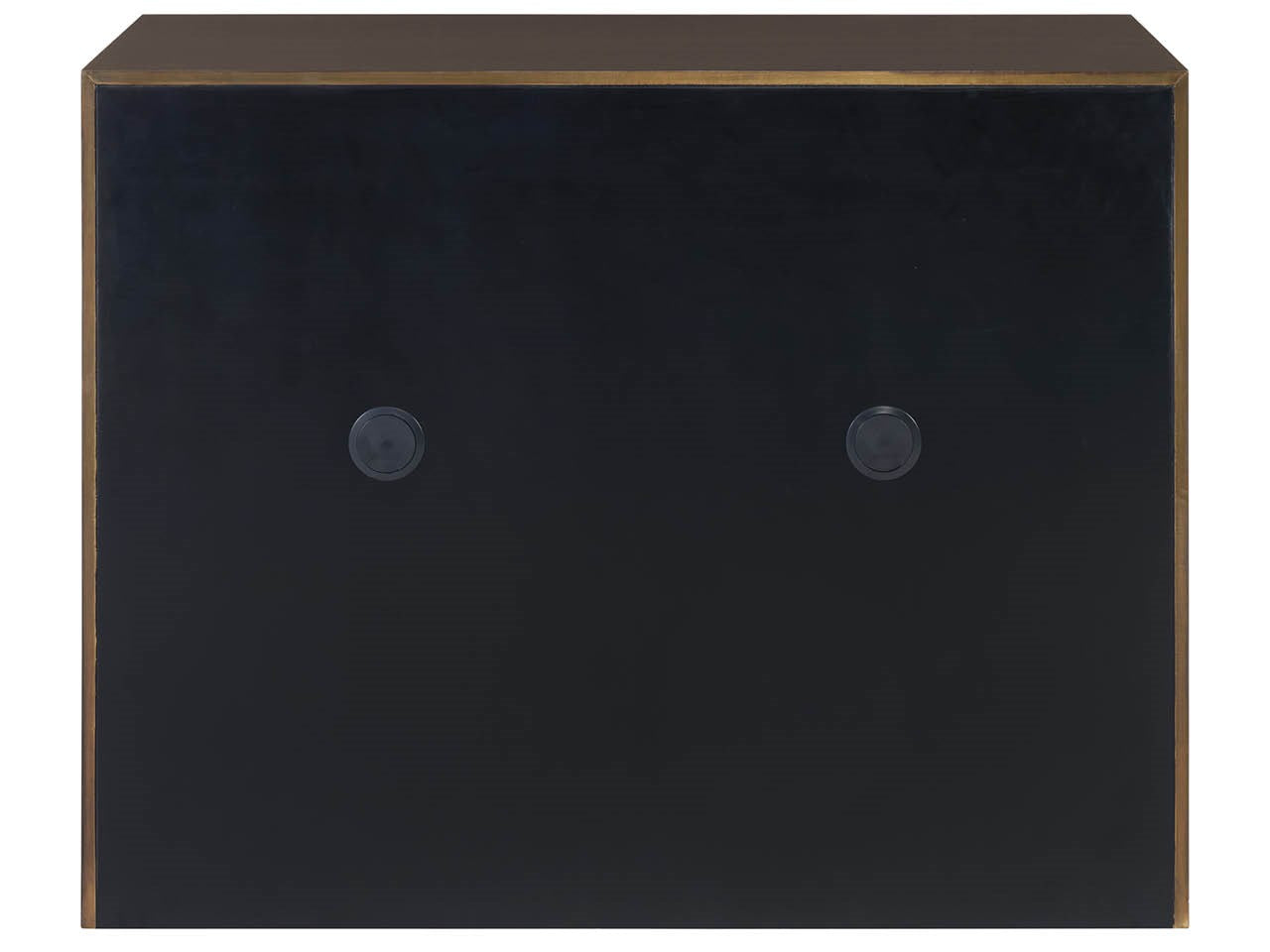 Origami Aged Gold Hall Chest - Ornate Home