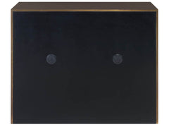 Origami Aged Gold Hall Chest - Ornate Home