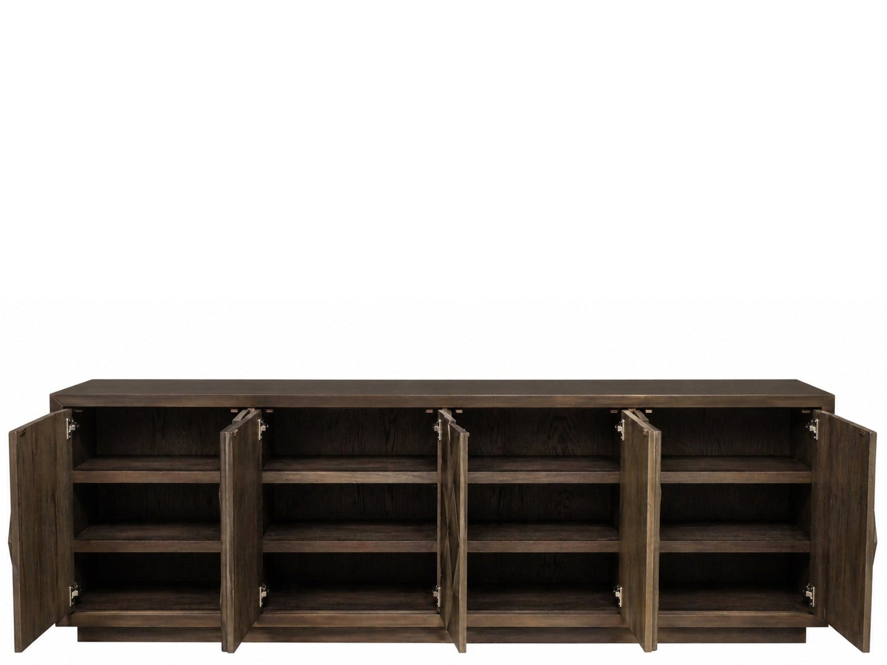 Origami Antique Champagne Credenza - Ornate Home