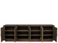 Origami Antique Champagne Credenza - Ornate Home