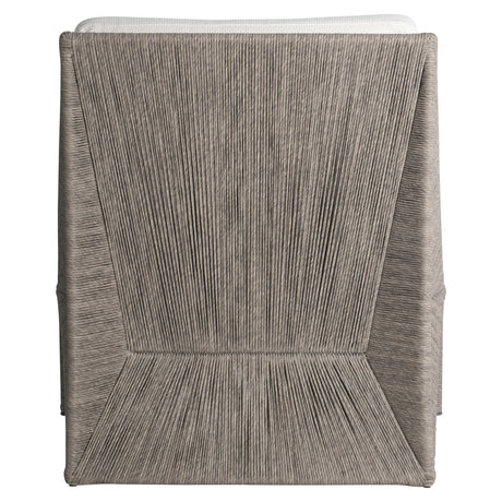 Origami Egret Grey/White/Cream Outdoor Chair - Ornate Home