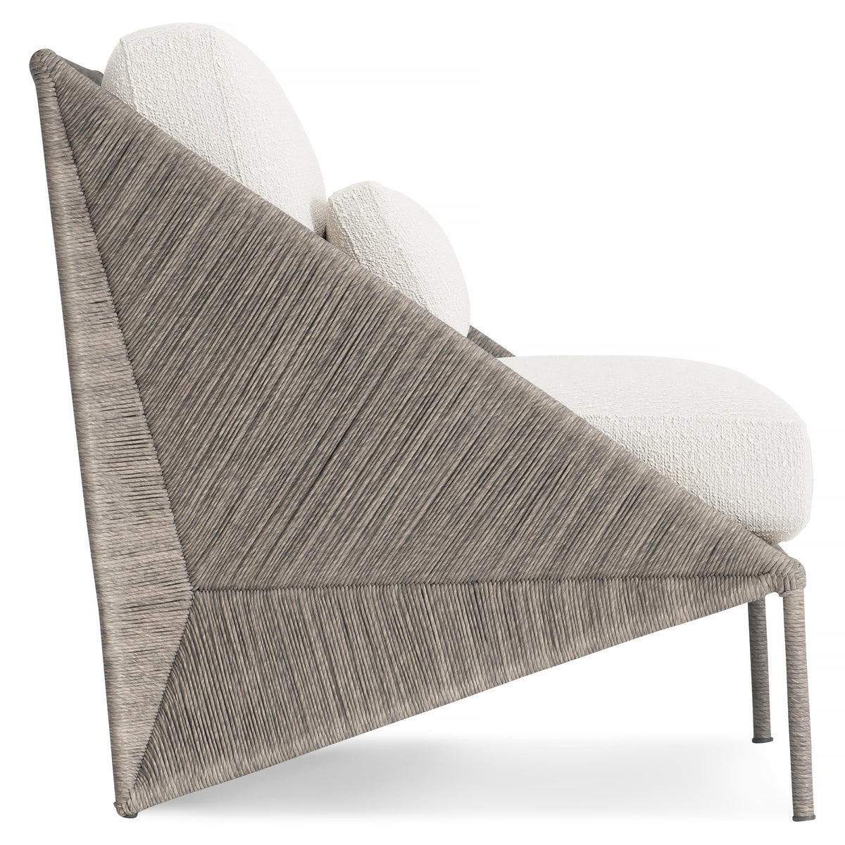 Origami Gray Outdoor Chair - Ornate Home