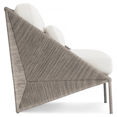 Origami Gray Outdoor Chair - Ornate Home