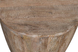 Origins Washed Sand Drum Table - Ornate Home