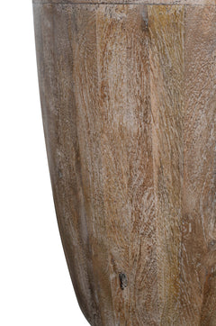 Origins Washed Sand Drum Table - Ornate Home