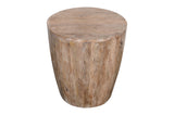 Origins Washed Sand Drum Table - Ornate Home