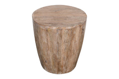 Origins Washed Sand Drum Table - Ornate Home