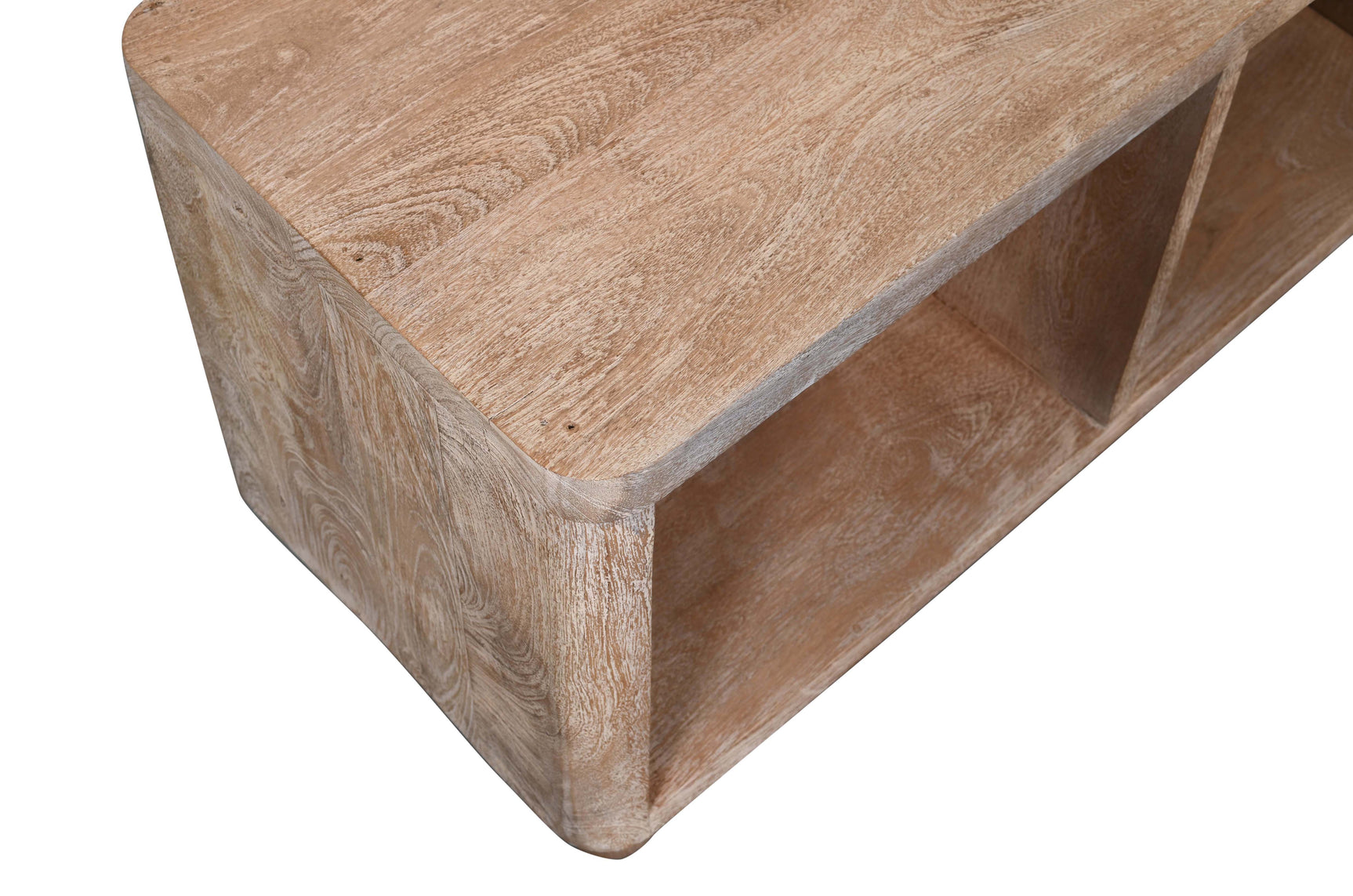 Origins Washed Sand Media Console - Ornate Home