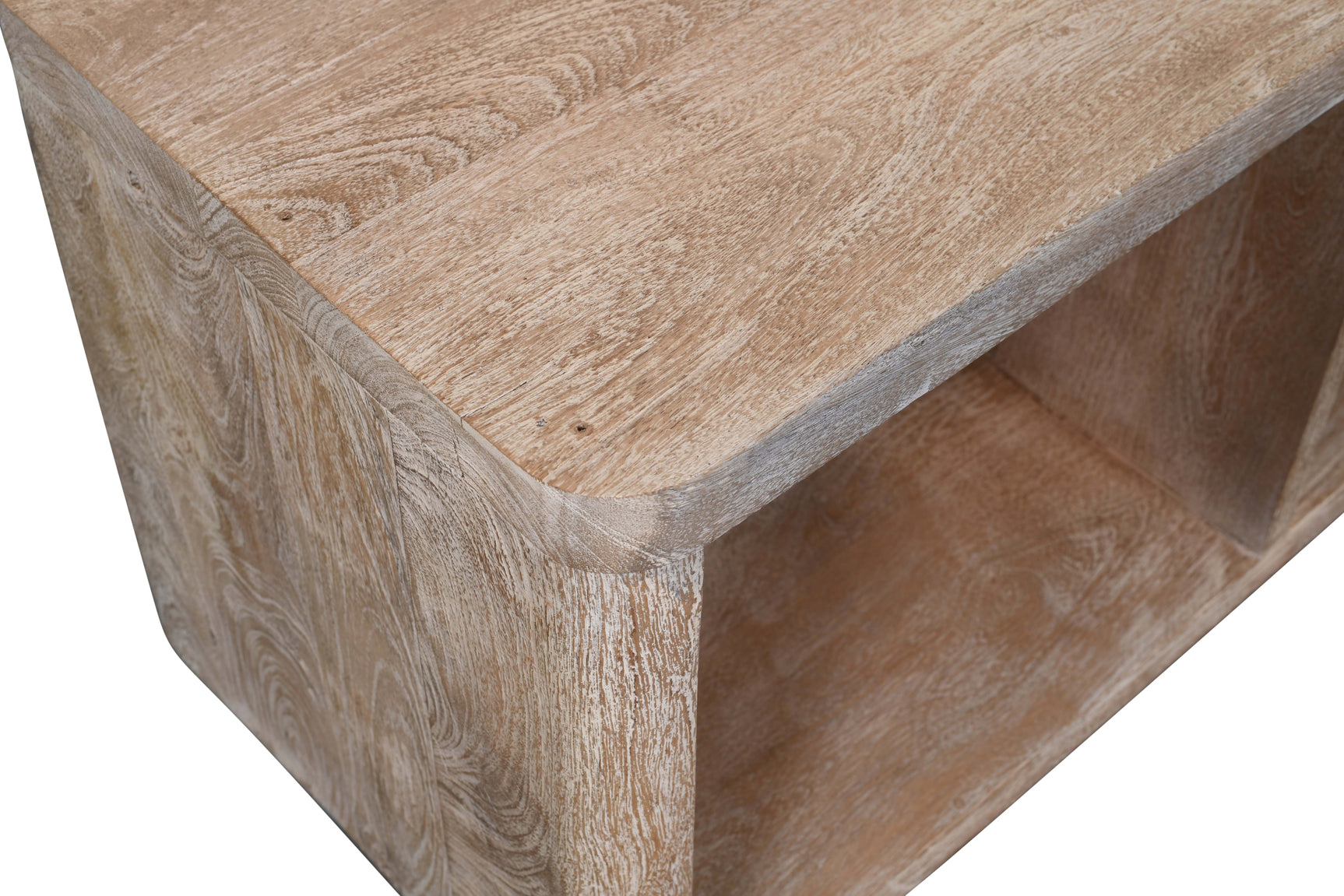 Origins Washed Sand Media Console - Ornate Home