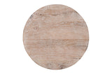 Origins Washed Sand Pull Up Pedestal Table - Ornate Home