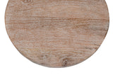 Origins Washed Sand Pull Up Pedestal Table - Ornate Home