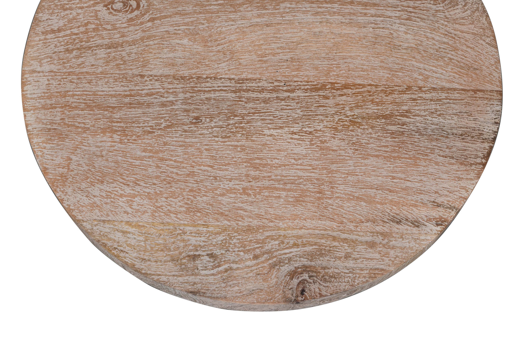 Origins Washed Sand Pull Up Pedestal Table - Ornate Home