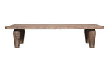 Origins Washed Sand Rectangle Cocktail Table - Ornate Home