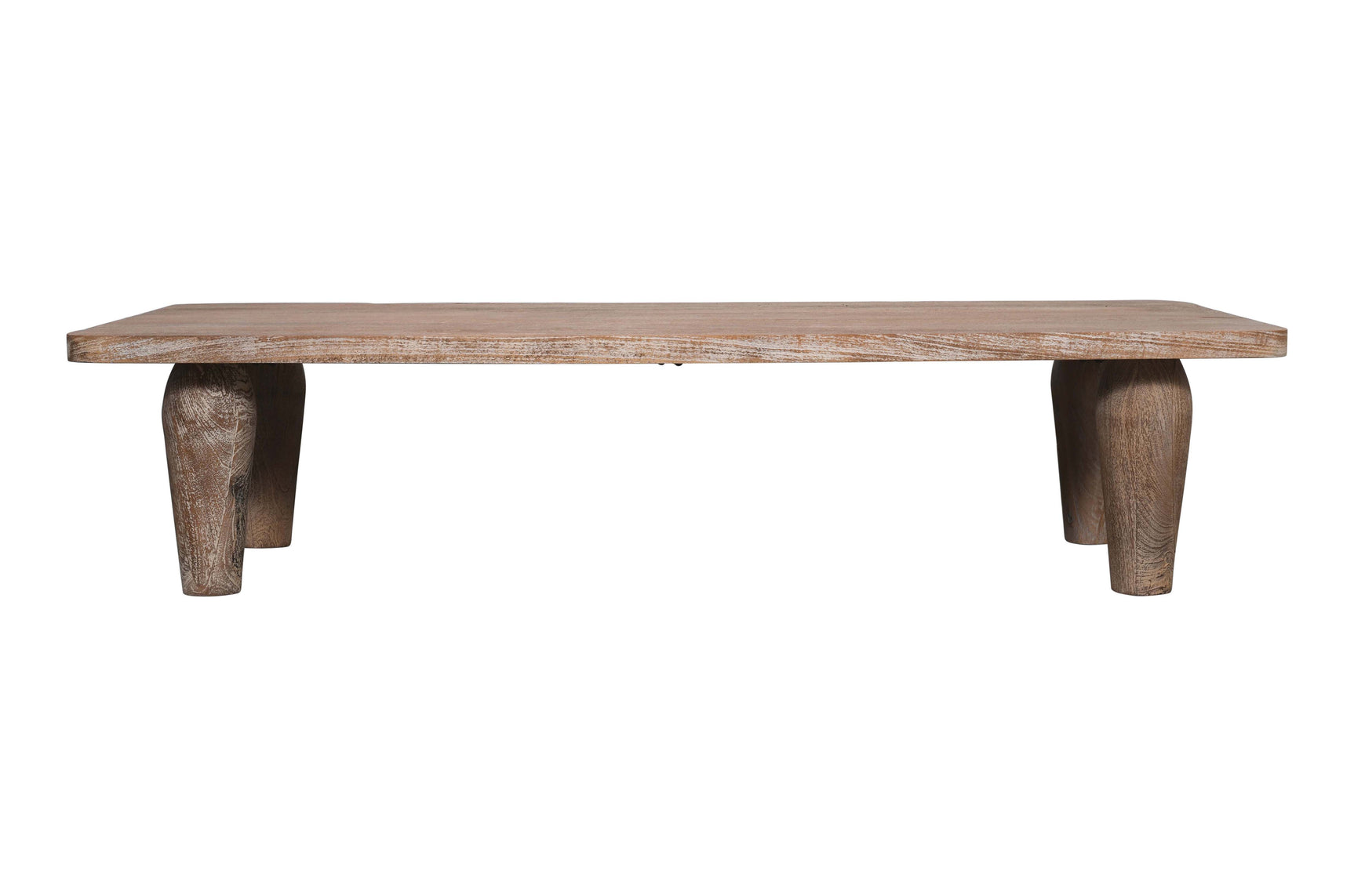 Origins Washed Sand Rectangle Cocktail Table - Ornate Home