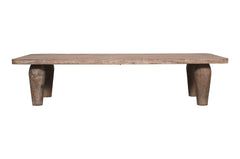 Origins Washed Sand Rectangle Cocktail Table - Ornate Home
