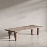 Origins Washed Sand Rectangle Cocktail Table - Ornate Home