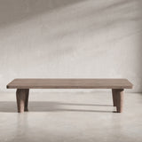Origins Washed Sand Rectangle Cocktail Table - Ornate Home