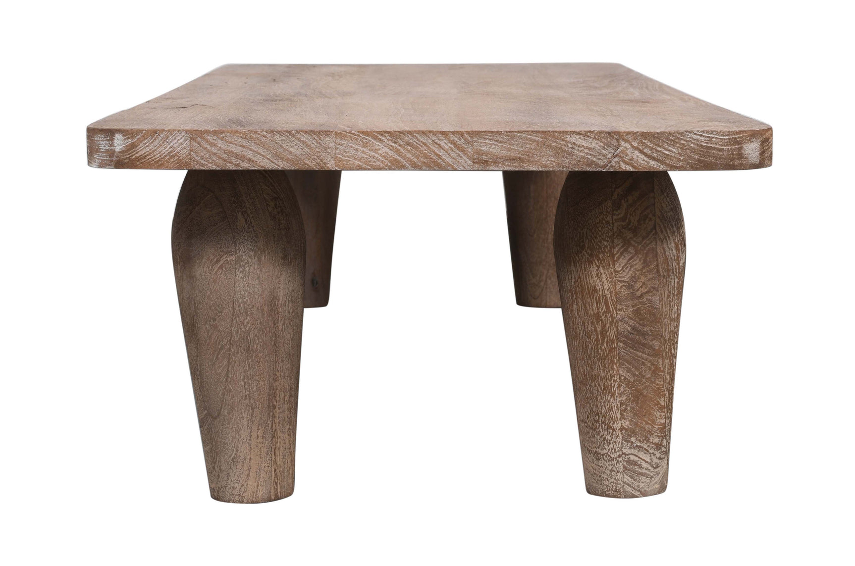 Origins Washed Sand Rectangle Cocktail Table - Ornate Home
