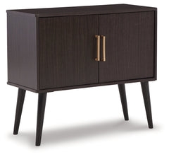 Orinfield Dark Brown Accent Cabinet - Ornate Home