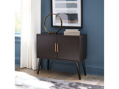 Orinfield Dark Brown Accent Cabinet - Ornate Home