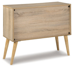 Orinfield Natural & White Accent Cabinet - Ornate Home
