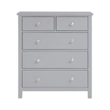 Orion Blue 5-Drawer Chest