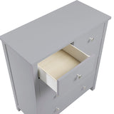 Orion Gray 5-Drawer Chest