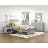 Orion Gray 5-Drawer Chest