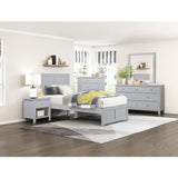 Orion Gray 5-Drawer Chest
