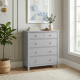Orion Gray 5-Drawer Chest