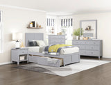 Orion Gray 5-Drawer Chest - Ornate Home