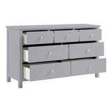 Orion Gray 7-Drawer Dresser