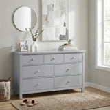 Orion Gray 7-Drawer Dresser