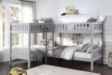 Orion Gray Corner Bunk Bed - Ornate Home