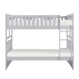 Orion Gray Full/Full Bunk Bed - Ornate Home