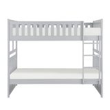 Orion Gray Full/Full Bunk Bed - Ornate Home