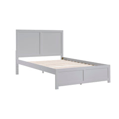 Orion Gray Full Platform Bed - Ornate Home