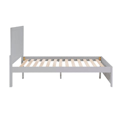 Orion Gray Full Platform Bed - Ornate Home