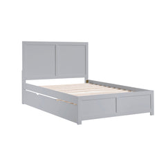 Orion Gray Full Platform Bed - Ornate Home