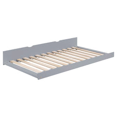 Orion Gray Full Platform Bed - Ornate Home