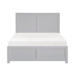Orion Gray Full Platform Bed - Ornate Home