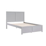 Orion Gray Full Platform Bed - Ornate Home