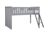 Orion Gray Low Loft Bunk - Ornate Home
